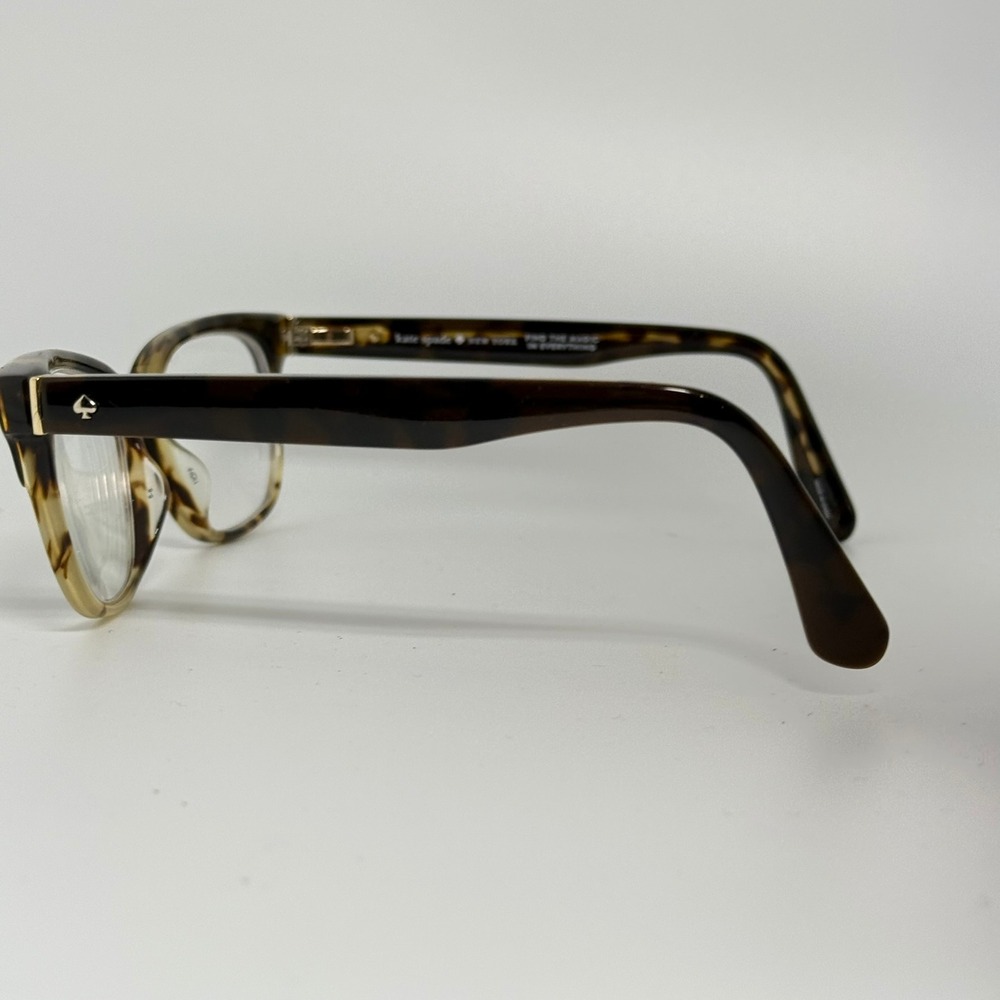 Kate Spade Carolanne WR9 140 Tortoise Shell Cat Eye Eyeglass Frames 51-17-140 - Picture 2 of 8